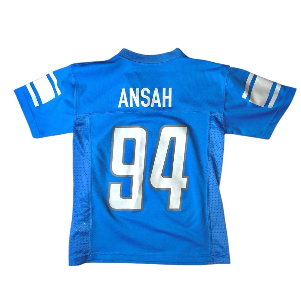 NFL TEAM Apparel Detroit Lions Ezekiel Ansah #94 Jersey Youth Kids Size 8